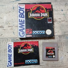 Game Boy Gameboy Jurassic Park OVP Spiel Papp Box + Anleitung Sammler Ocean Rar