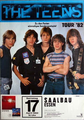 The teens 1982 plakat - teens,