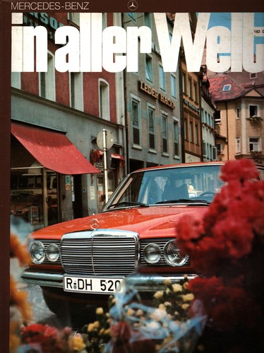 Prospekt zeitschrift mercedes - prospekt,