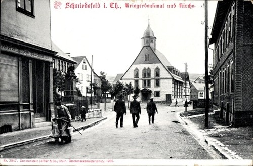 Schmiedefeld rennsteig - schmiedefeld, am
