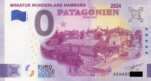 Euro schein miniatur - 0,