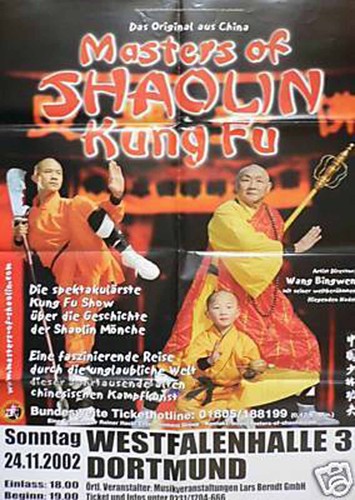 Masters shaolin kung fu - masters, of