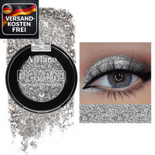 Silber Glitzer Lidschatten