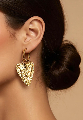 Goldfarbene creolen - goldfarbene,