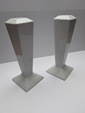 Kerzenleuchterpaar Rosenthal im Art Deco Stil  Porzellan weiß TOP-Zustand