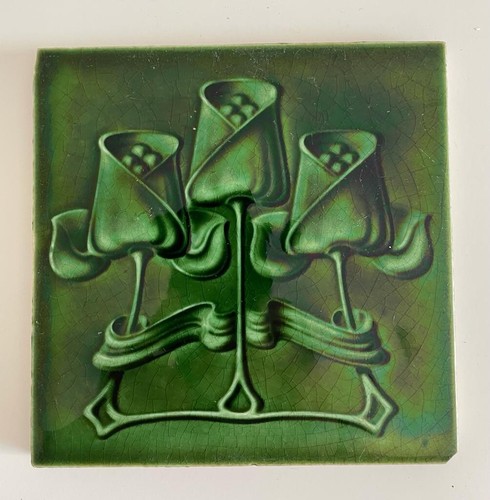 Jugendstil fliese kachel - jugendstil,