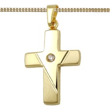 Echt Gold 333 Gelbgold Kreuz