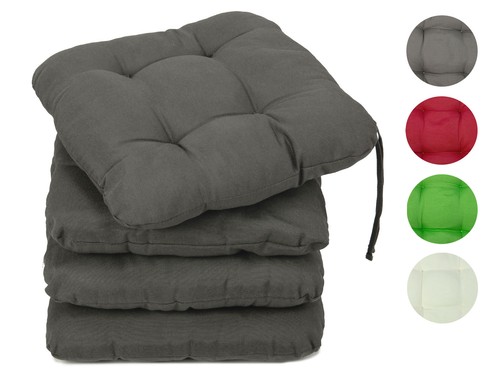 4er set stuhlkissen - 4er,