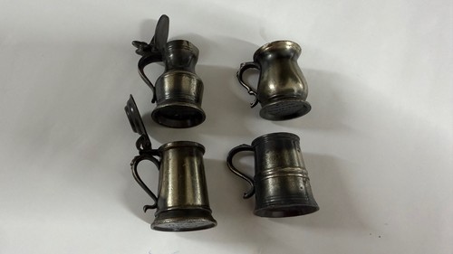 Zinnkrug bierkrug zinnkanne - 4x,