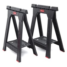 Klappbocken 2er Set Klappwerkbänke mit Werkzeugplatte...