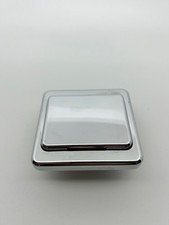 Berker Modul MB Star Chrom Metall Abdeckung UP Steckdose mit Klappe + Rahmen n