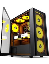 AMANSON PC Gehäuse ATX Mid