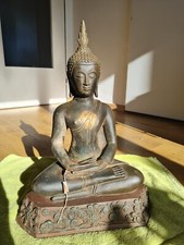 Alte Bronze Buddha Statuette