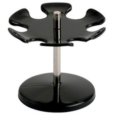 Maul Stempelträger Stempelhalter Stempelboard 6er Metall schwarz rund 5100690