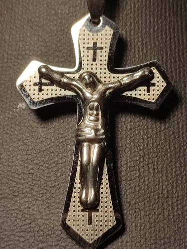 Halskette silber kreuz - halskette,