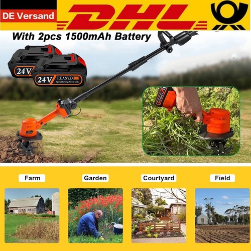 Bürstenlos akku gartenfräse - akku,