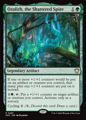 Mtg ozolith the - ozolith,, shattered