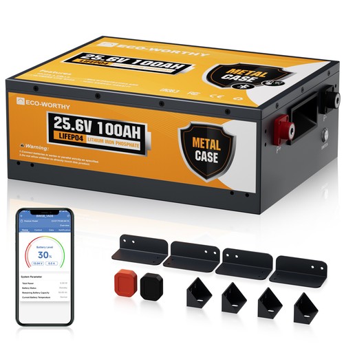 Eco worthy 24v 100ah - eco-worthy,