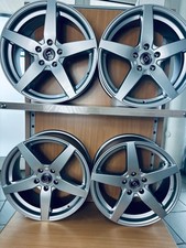 Diewe Inverno Alufelgen  Satz Argento Silber 7,5 x 18 Zoll Lochkreis 5/112 (F6)