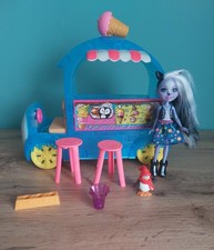 Mattel Enchantimals Eiswagen + Sage Skunk Puppe Spielset