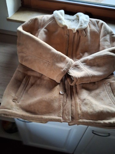 Wildlederjacke mit teddyfell - mit,