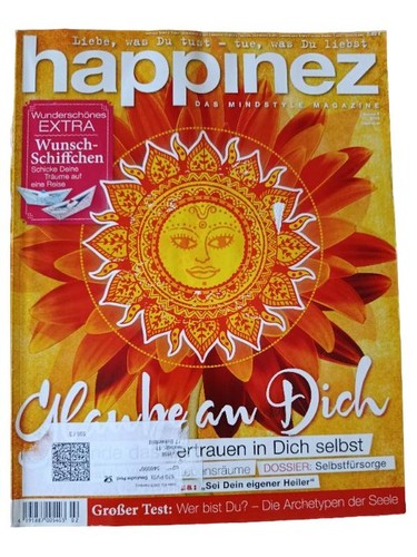 Happinez zeitschrift ausgabe - zeitschrift,