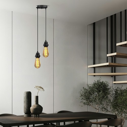 Deckenleuchte flammig 95cm - deckenleuchte, 2-flammig