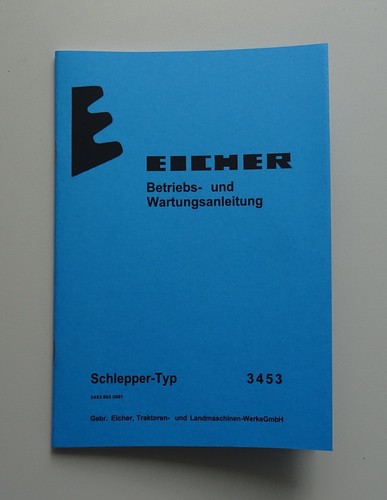 Bedienungsanleitung eicher - bedienungsanleitung,