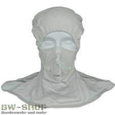 FEUERWEHR FLAMMENSCHUTZHAUBE WEIß NOMEX SCHUTZHAUBE BW STURMHAUBE FEUERSCHUTZ