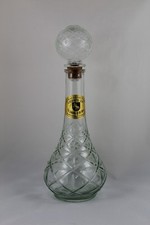 Antike Likörkanne Glas