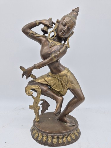 Große asiatika bronze figur - asiatika,