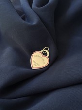 Tiffany & Co. Return To Tiffany (RTT) Heart Tag Charm Pink NEU /Beutel/Karte