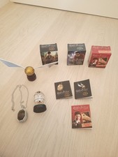 Harry Potter Merch Sets, Schnatz, Horkrux Medaillon, Eule Hedwig mit Stickern