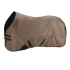 Weidedecke, Pferdedecke,  ALPHA 1680D Fauxfur in smoky taupe Eskadron Platinum 