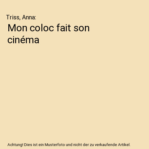 Mon coloc fait son cinéma