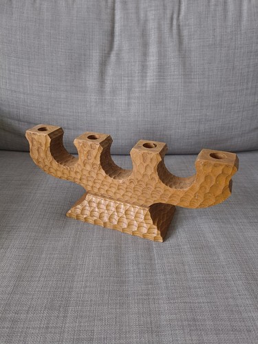 Kerzenständer holz vintage - kerzenständer,