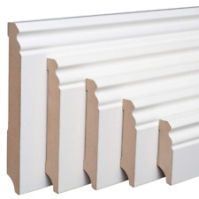 REESE | Weiße Sockelleisten | Hamburg Berlin Profil | MDF [SPARPAKET]