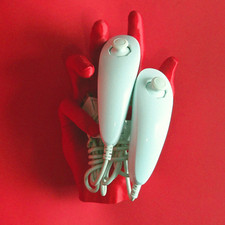 2x Official Wii Nunchuck White