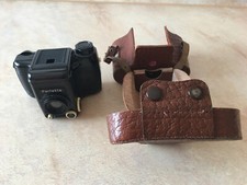 Perfekta Achromat Kamera Fotoapparat mit Ledertasche