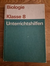 Biologie Klasse 8 Unterrichtshilfen DDR Lehrer Studium Lehramt Gymnasium