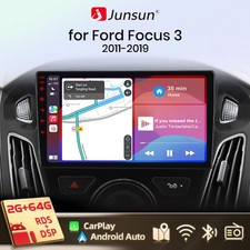 DAB+ Für Ford Focus MK3 2012-2018 Android Autoradio CarPlay GPS Navi WIFI 2+64GB