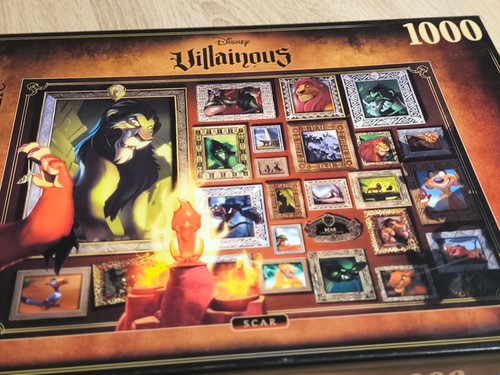 Walt disney puzzle von scar - disney,