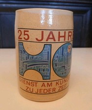 DDR Keramik Bierkrug 25 Jahre
