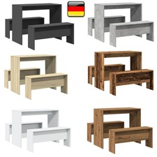 3-tlg.Sitzgruppe Tischgruppe Essgruppe Esstisch Tisch mit 2 Bank Esszimmermöbel