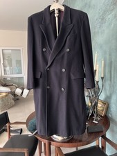 Mantel Cashmere Wolle Dunkelblau Größe 52/54 ( 26)Peter Hahn Neuwertig