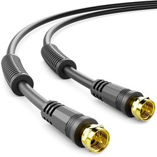 1m SAT TV Kabel Ferritkern 4K