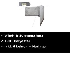 Happy People Windschutz grau