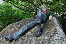 Photo A3 Oscar Wilde statue in