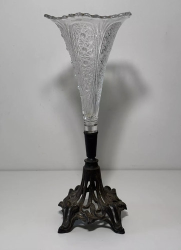 Tulpenvase aus glas auf - aus,