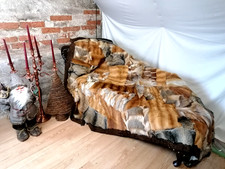 Echte Pelzdecke  Felldecke  "